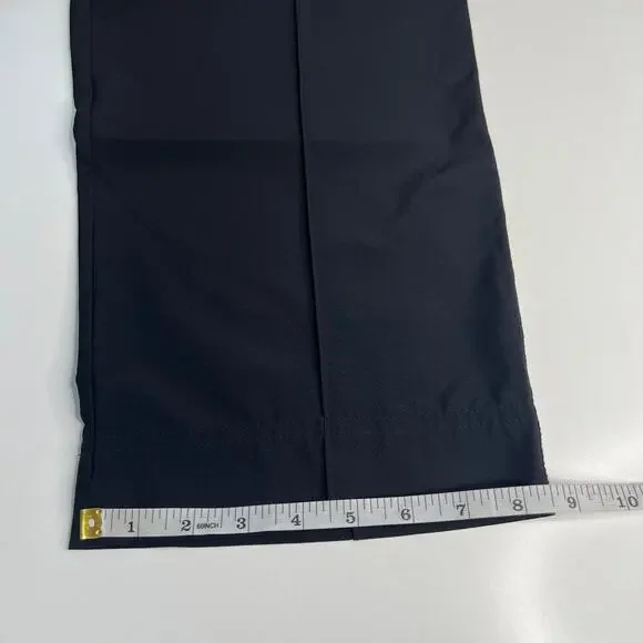 Athleta Women's Cargo Pull-on Black Athletic Pants Straight Let Casual Size 16 - Picture 7 of 9